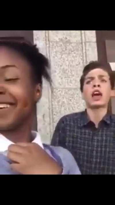 Found This Gem In My Gallery (White Kid Singing Young Pappy)