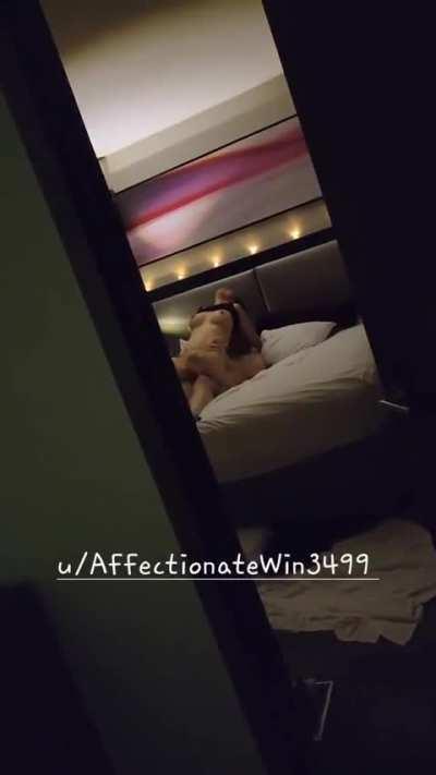 This asian hotwife had her first MFMM experience but wanted more of her Redditor BWC while hubby watches TV. Never disturb an asian hotwife and her BWC...