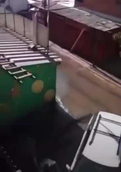 WCGW Flashing your ass at a riot truck?