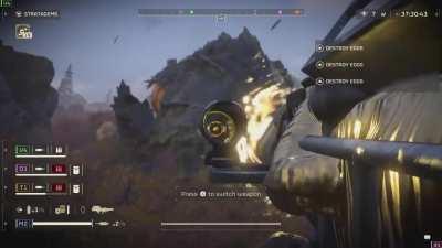 Ah yes, the Quasar Hadoken.