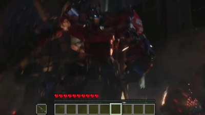 Transformers cybertron BUT it’s Minecraft!