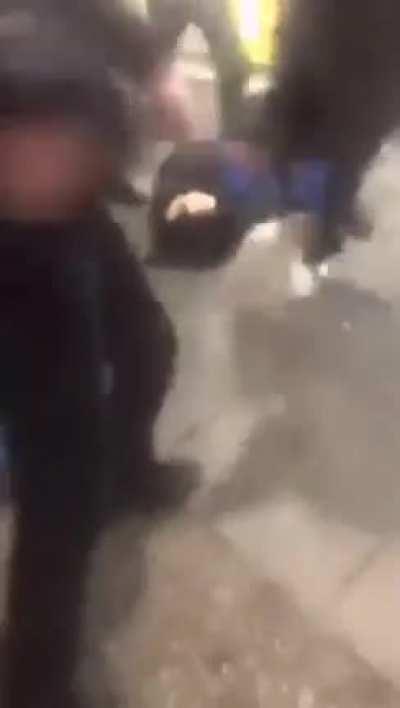 rapist getting jumped