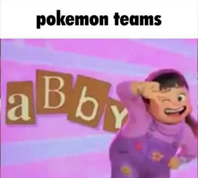 Pokemon teams