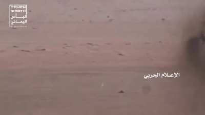 Houthis hit several Saudi Military Bulldozers building a road with ATGM's in Jizan. May 10th 2019.