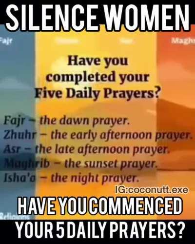 Audacious women that is haram😡😡😡