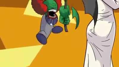 Sorry Boyfriend Girlfriend said your not allowed to smack Lady Demitrescu's ass with the homies