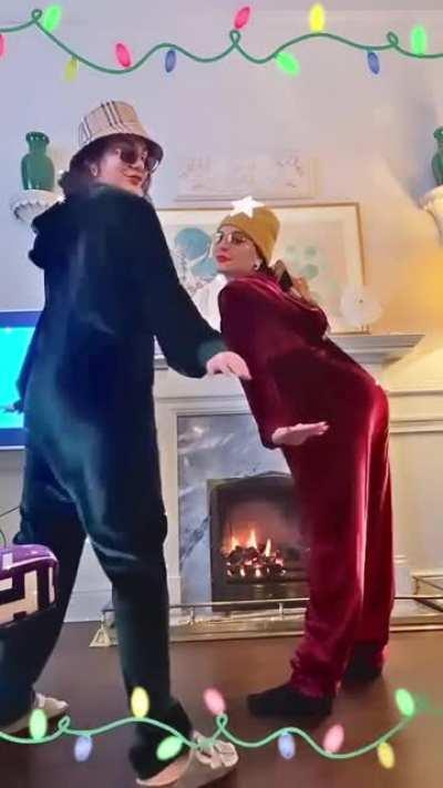 Big and little sister..