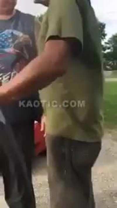 A couple old heads going at it