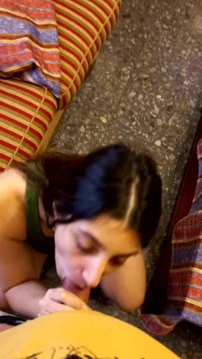 Playing with my mouth