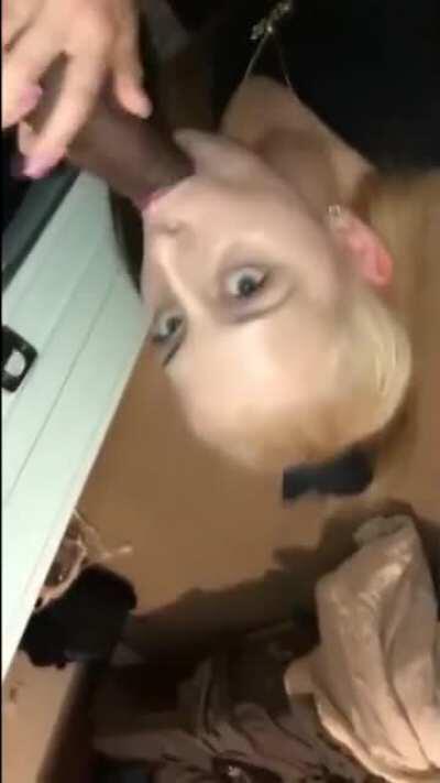 The size of her head