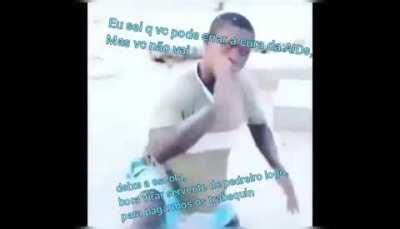 Desiste logo caralho