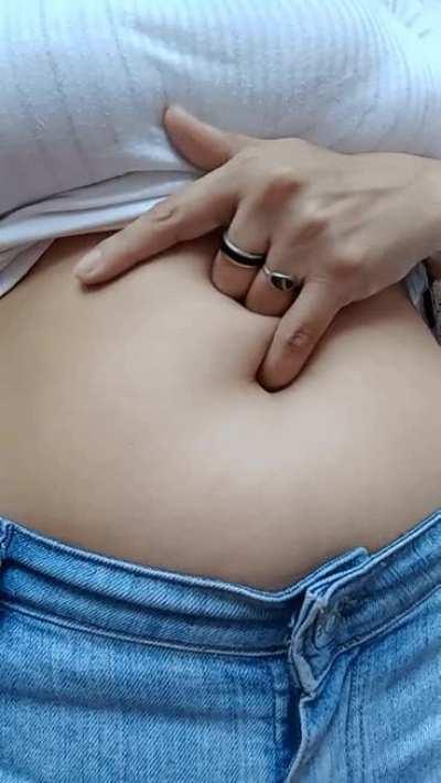 Almost half of my finger fits 🙈