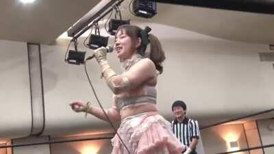 Chris Brookes has had enough of Miyako Matsumoto