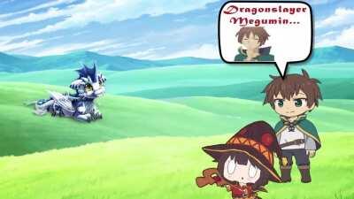 [Meme] Konosuba S3 Ep 1: Dragonslayer Megumin (Sound ON)