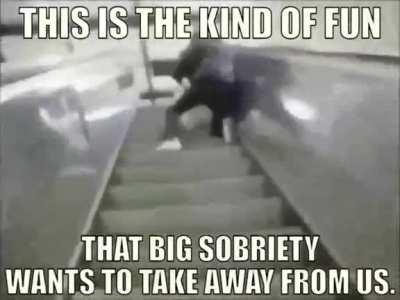 Drinking is cool 😎