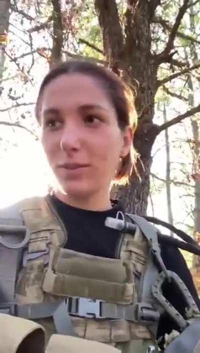 Ua pov. Georgian Legion fighters, including women, are on the front lines in Ukraine