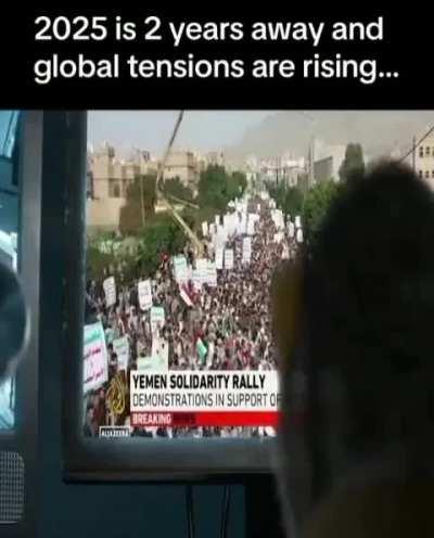 Not to make a joke out of this, but I believe we're seeing the trailer for WW3...