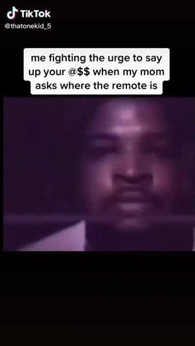 Stick the remote up me 🥵