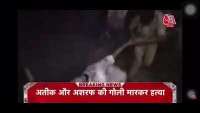 Don in India shot on live TV