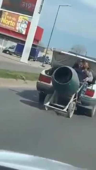 Delirio en el transito