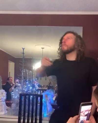 It's like doing a shot, with extra steps