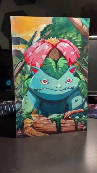 “Childhood Choices” 3D Lenticular Art Poster ... hand drawn & self-produced!