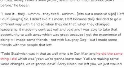 Even neil druckmann jokes about part 2 being the downfall of Naughty Dog