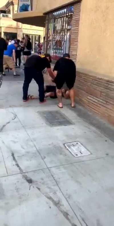 He called them the N word and that's when he knew he fucked up!