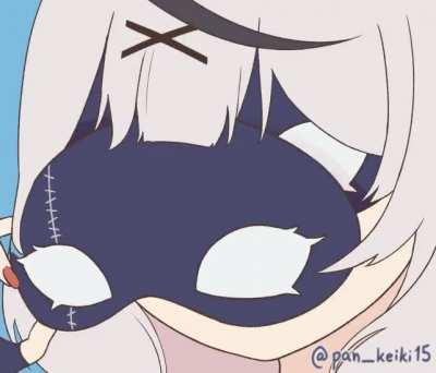 Chloe's mask (animation) ...