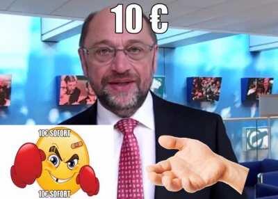 Martin Schulz(Reddit) will was von dir :)