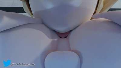 [OC] Aether and Venti having fun in the bath ;)