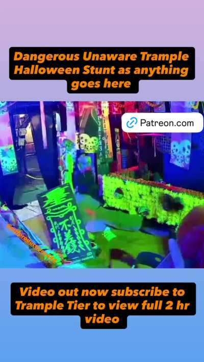 Day 2 of Unaware Halloween Trample
