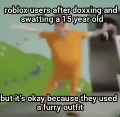 hurr durr i hate this person because they draw anthropomorphic animals