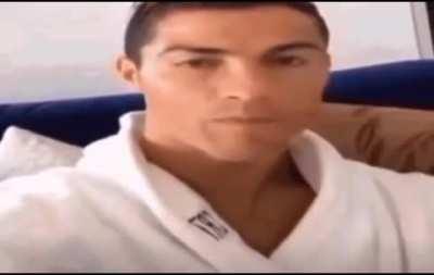 Cr7 after hearing ole will be sacked