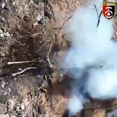 Ukrainian drone got chased by Russian flying pants