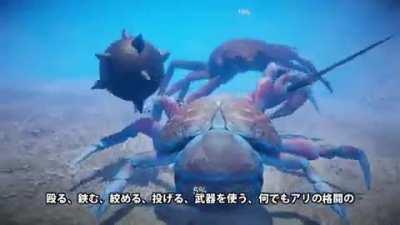 Remember that crab fighting simulator? Well 'Fight Crab' released TODAY on Steam!