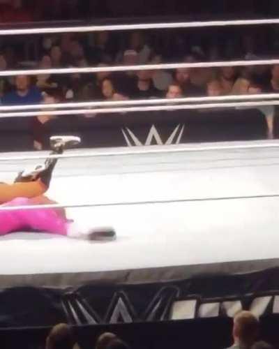 Wardrobe Malfunction at house show