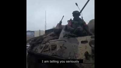 Russian soldiers are going to be cursed in Konotop