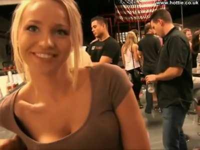 No panties at the bar