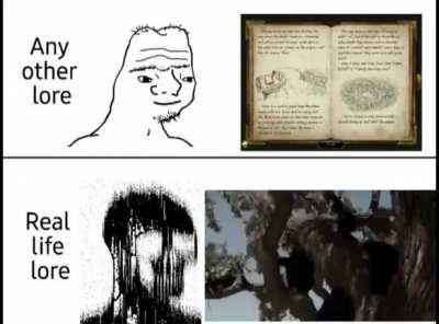 Fuera de mame la vida real tiene un lore increible