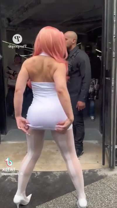 Ice Spice See through nips