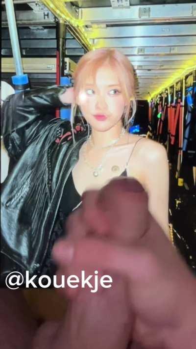 Rosé (blackpink) cum tribute ( full video and all my other tribute are on the telegram on my profile )