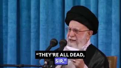 BREAKING NEWS: Khamenei after the latest developments in Israel - Iran War