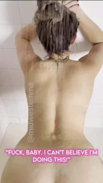 Trying My Luck with Mom in the Shower