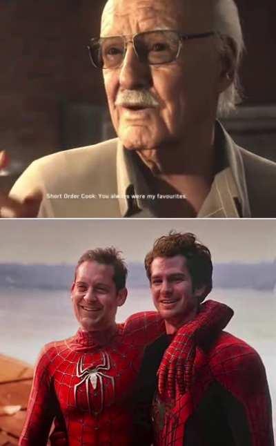 I missed him a lot today