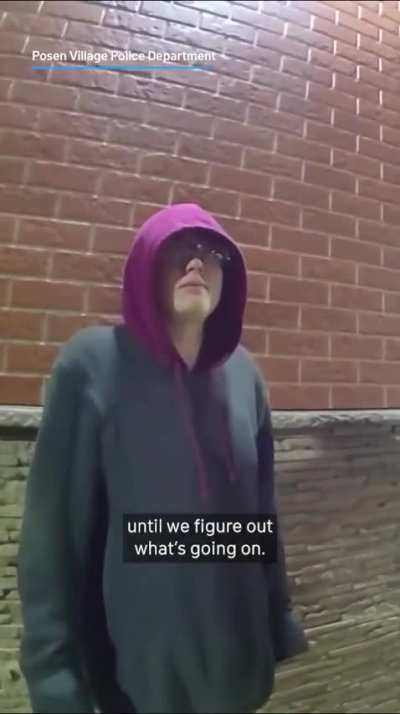 Body camera footage of Morgan Geyser 