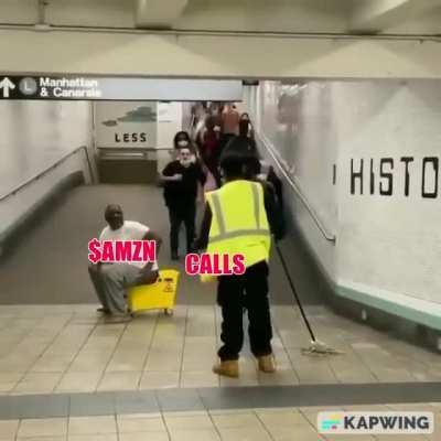 $AMZN be like: