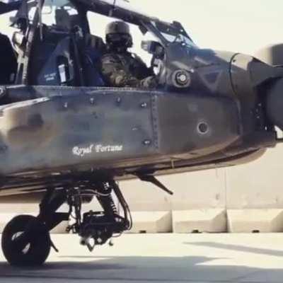 AH-64 Apache's helmet gun tracking system