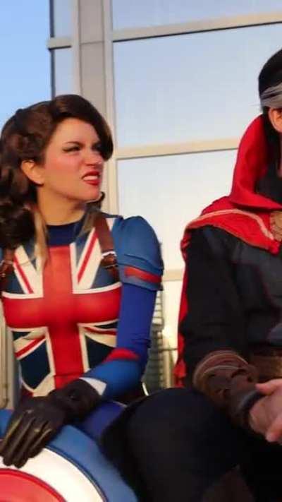 Wanda's nose scrunch