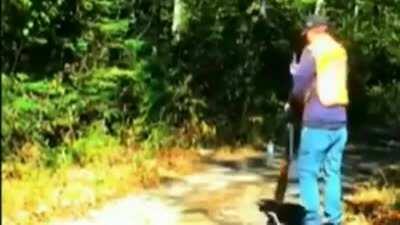 DBS looking in a barrel of a gun, specially if it does not shoot after pulling the trigger!